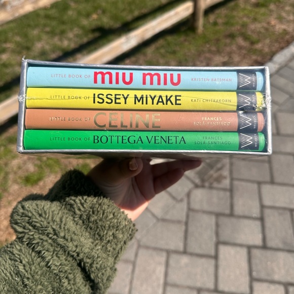 Other - Set of 4 The Cult Fashion Books — Miu Miu, Issey Miyake, Celine, Bottega Veneta